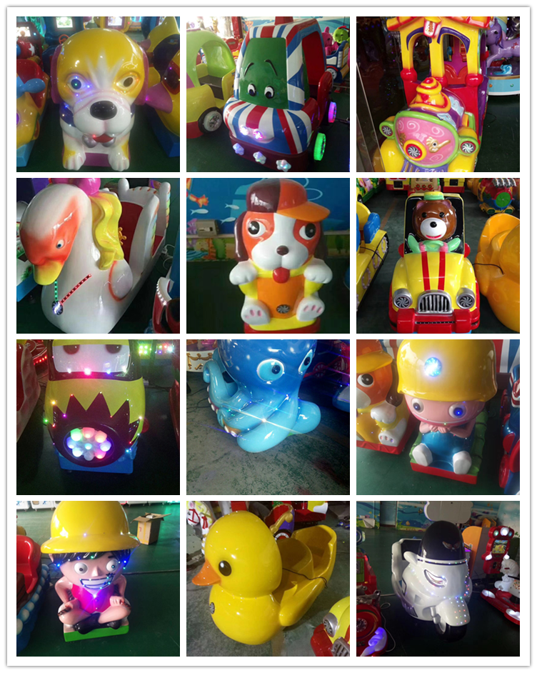 Hansel electronic game machine coin operated rocking machine for baby