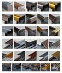 Wooden Grain Aluminum Floor Trim High Corrosion Resistance Edge Connective Trim