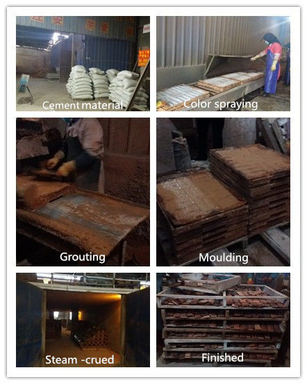 Lightweight Artificial Outdoor Faux Brick Panels For Apartment / Hospital / University