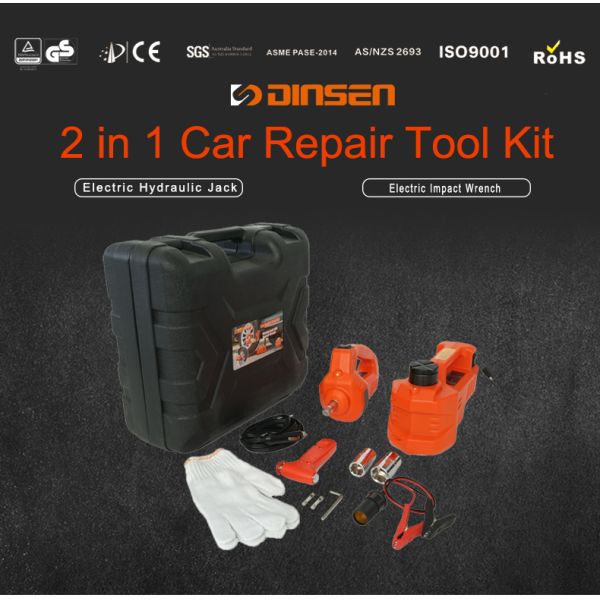 Short Lifting Time Portable 3 Ton 12 Volt Jack 1 Years Warranty