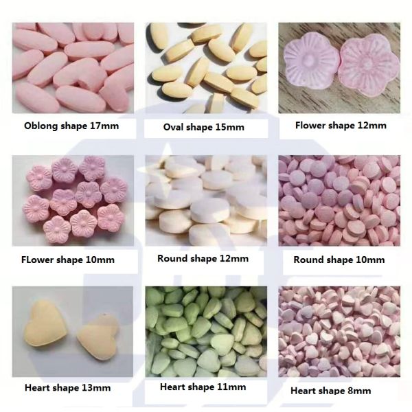 High Capacity Automatic Tablet Press Machine D Tooling Pharmaceutical Powder 15kw