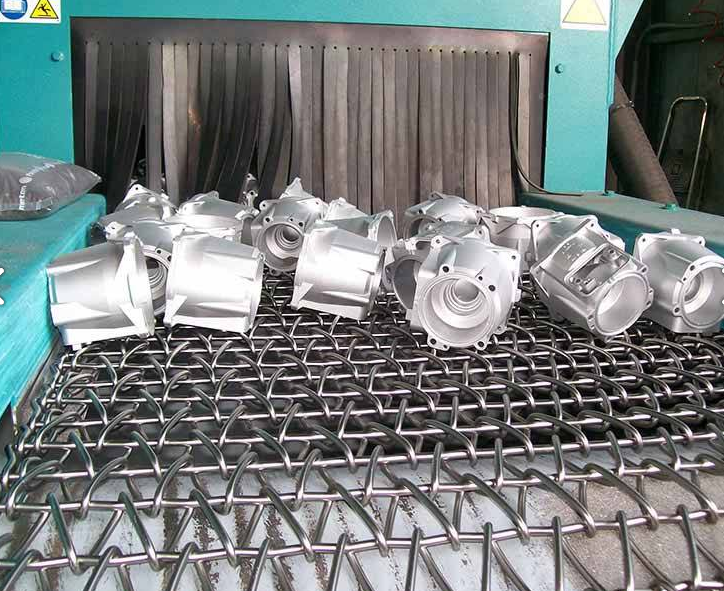 304L High Temperature Resistant Conveyor Wire Mesh Belt For Industry Machine Parts Oven