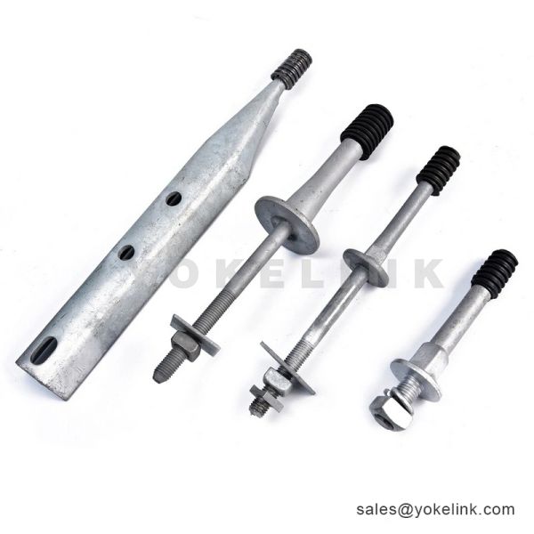 ANSI Standard Pole Top Pin for Overhead Electric Power Line Fitting
