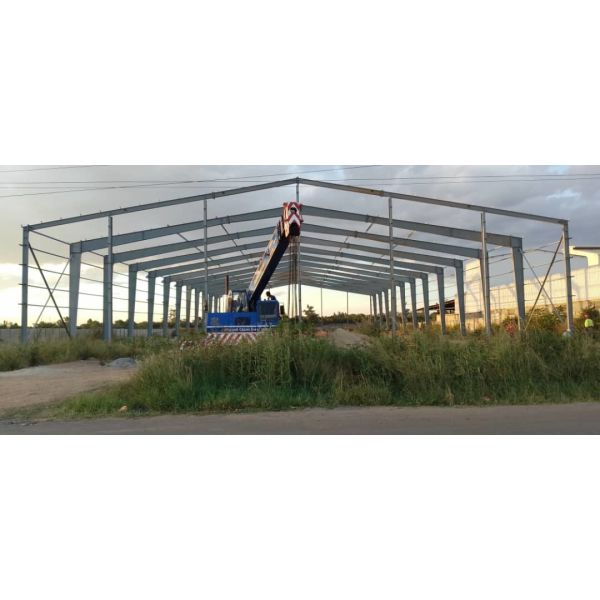 Economical Steel Structure Construction Prefabricated Steel Frame Commercial Building