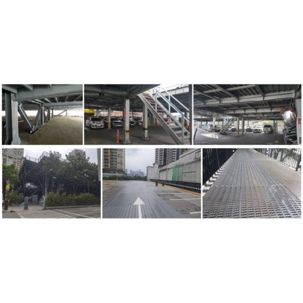 Easy Install Metal Sheet Roof Car Park Shade Structures Parking Lot Architecture