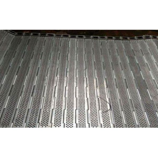 Metal Flat Flex Blacking Conveyor Belt Wire Mesh Automatic 201 Stainless Steel