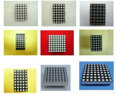 1.3inch 3.0mm 5x7 Led Dot Matrix Module Red green yellow color