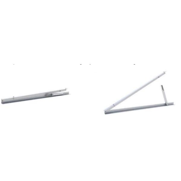 Triangle Frame Adjustable Solar Panel Mounting System For Flat Roof Or Ground