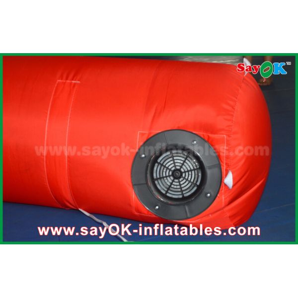 Inflatable Finish Line 4 X 3m Red 210D Oxford Inflatable Finish Arch Safety UL / CE Blower For Race