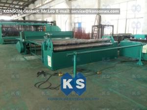 China Professional Hexagonal Wire Mesh Machine Netting Straigntening And Cutting Machine wholesale