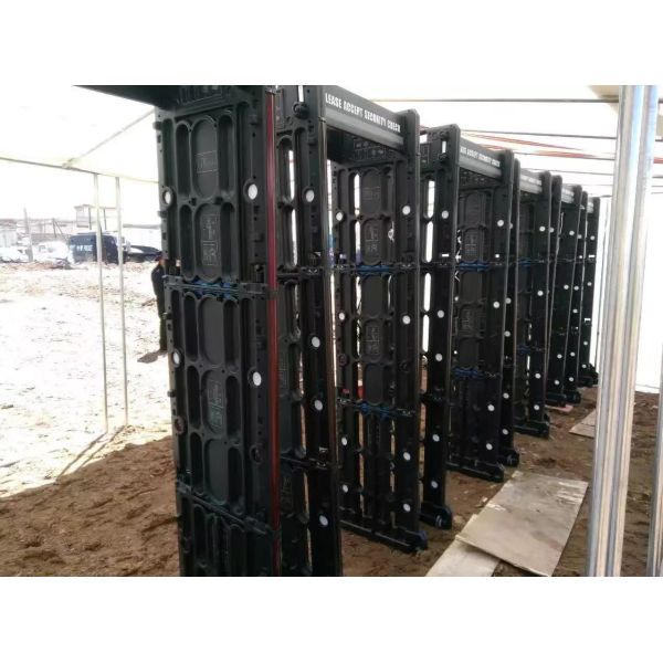 IP55 Waterproof DC 12V 12W Walk Through Metal Detector