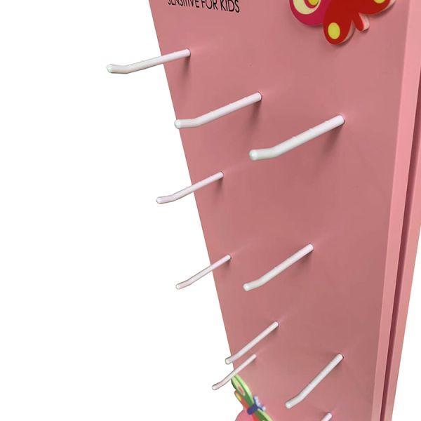 Free Standing Wooden Display Stand Spinning Display Stand Tiny Tips Sensitive For Kids