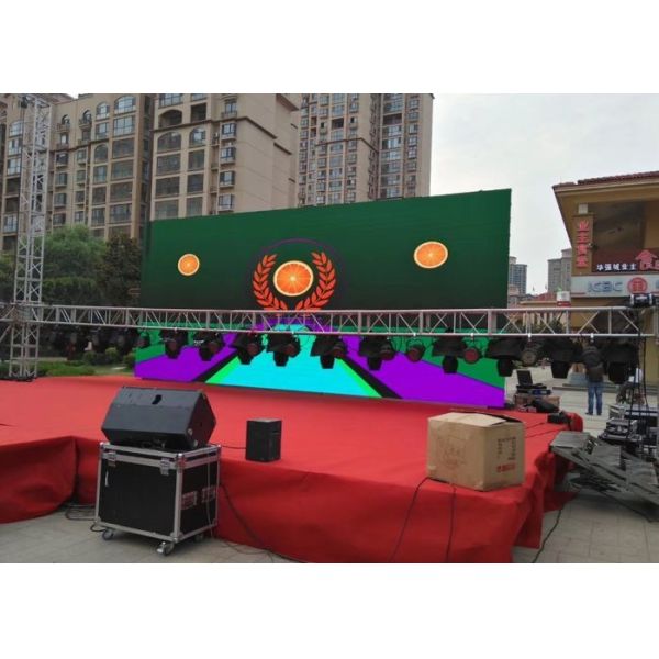 Modular P10mm 64x32 Outdoor Advertising LED Display Screen