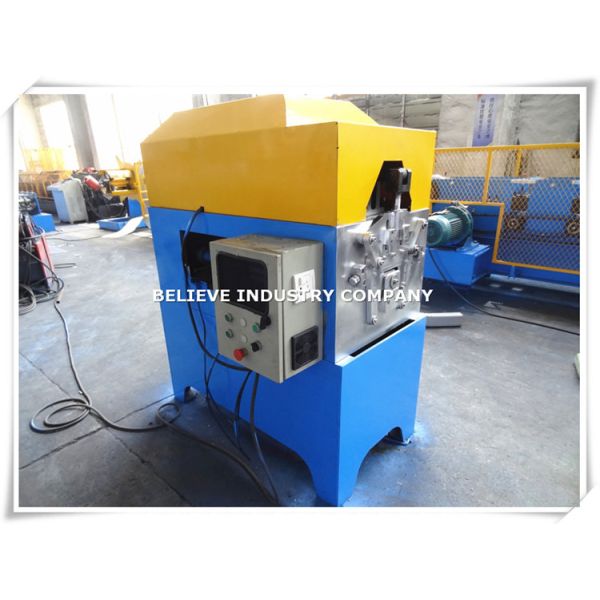 Electric Downspout Roll Forming Machine , 2.2KW Motor Powered Downspout Elbow Machine