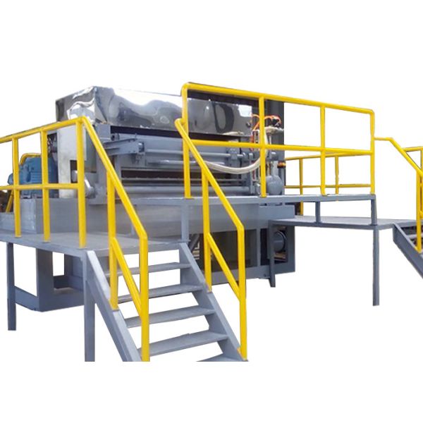 Rotary Egg Box Forming Machine 300KW Paper Moulding Pressure Vessel Control