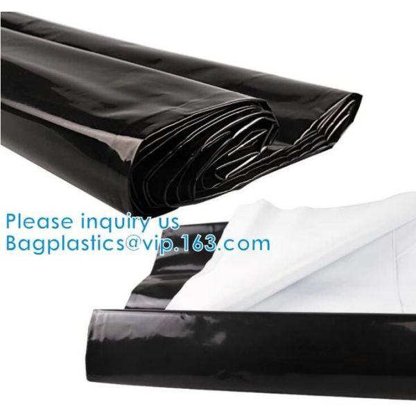 Black & White Poly Film Panda Poly Film Light Deprivation Greenhouse Cover UV Treated Horticulture Poly Film Sheeting 3