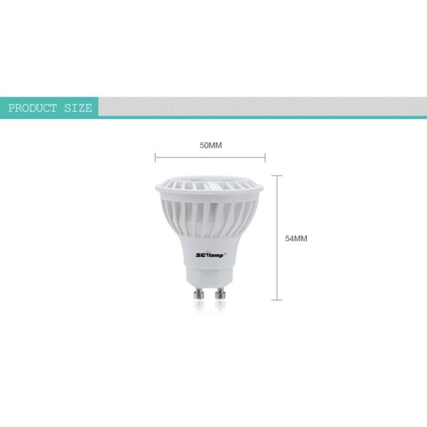Ra90 high bright 6w GU10 spot light wholesale
