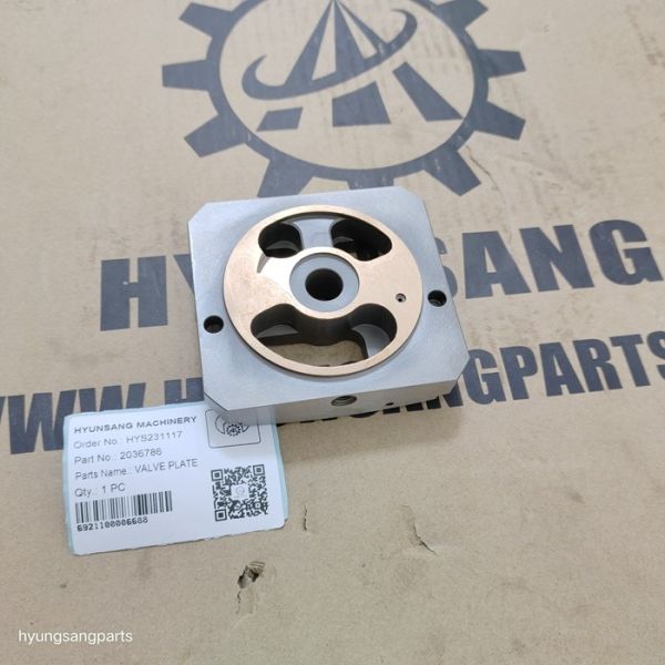 Excavator Spare Parts Valve Plate 2036786 For ZX200-3G ZX210LC-3G ZX240LC-3G