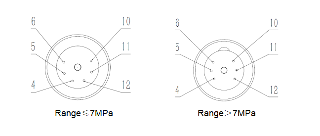 12.6mm Piezoresistive Pressure Sensor