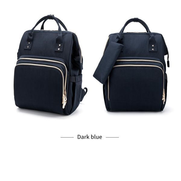 Multifunctional Adventure Diaper Bag Backpack With USB D Buckle Trailer Design