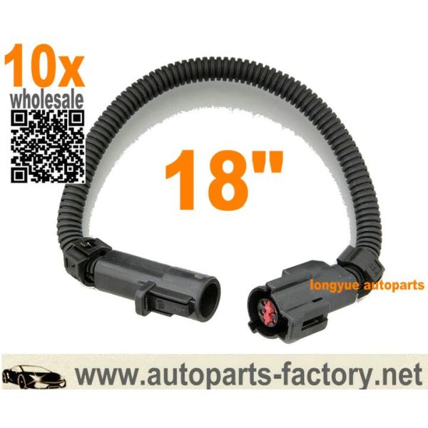 longyue Mustang Oxygen O2 Sensor Extension Wire Harness w/ OE Plugs 86-09 18"
