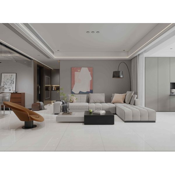 Durable W.A 0.05% 800x800mm Polished Glazed Porcelain Tiles For Living Room