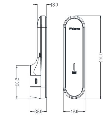 Electronic Proximity RFID Digital Cabinet Locker Lock For Gym And Fitness Changing Room