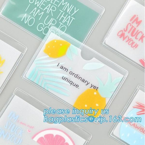 non-heavy metals Zip lockkk file document pvc bags,plastic document bag with zipper,waterproof document bag with custom