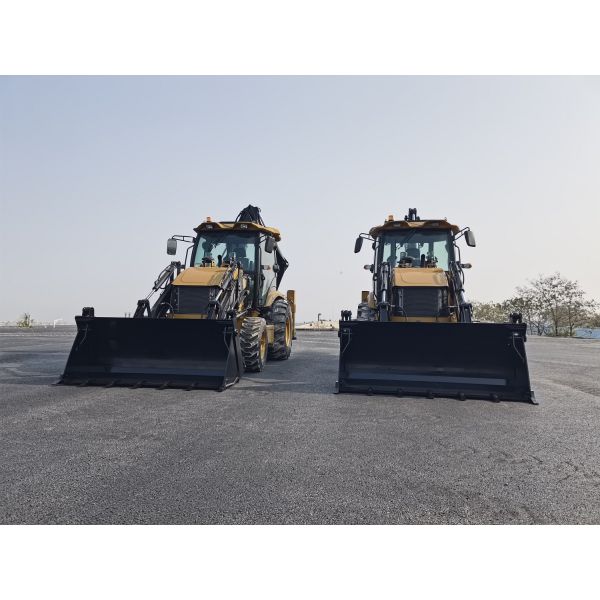 Backhoe Loader Shanmon 388H 4x4 2500kg Excavator Loader Retroexcavadora for Operation