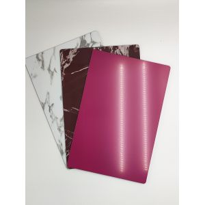 China Custom Metallic Silver ACP Sheet , Anodized PVDF Coated Aluminium Sheets wholesale