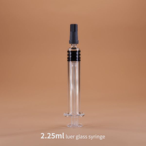 Needleless 100ml Glass Syringe Borosilicate Disposable Syringe 10cc