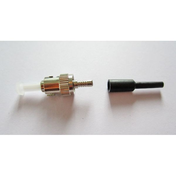 Pre Assembled St Type Fiber Optic Connector For Telecommunication Networks