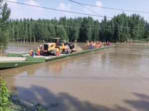 China Roadway Width 5m Military Floating Bridge Temporary Modular wholesale
