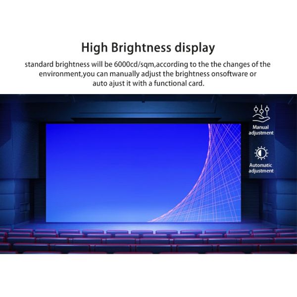 High Resolution P3 Indoor Fixed LED Display , Auditorium LED Screen For Conference Room