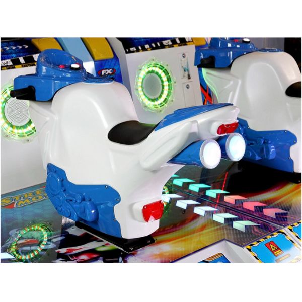 42'' Lcd Super Motorcycle Racing Arcade Machine For 2 Players 1 Year Warranty