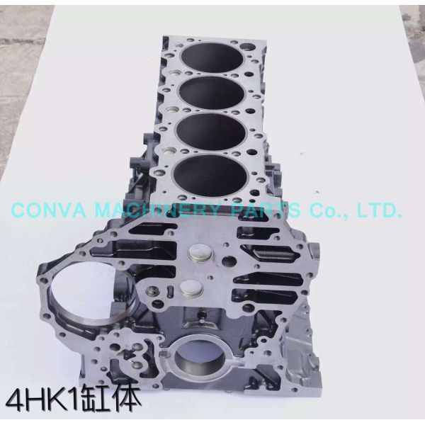Isuzu 4hk1 Engine Cylinder Block Cast Aluminum Engine Block 11401 - E0702