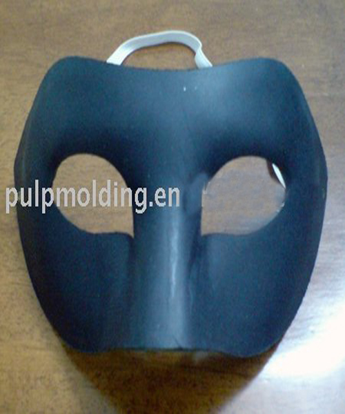 Environmently- friendly Hallowmas Mask Pulp Moulded Products Support DIY Painting