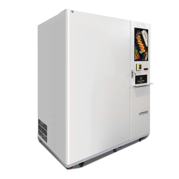 Minus 20 degree Celsius Prep Frozen Meals Bento Breakfast Lunch Box Dumplings Food Vending Machine with Fast Heating Function