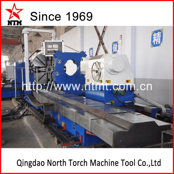 Workpiece 1000mm Facing PLC Cnc Turning Lathe Machine