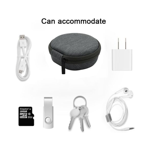 Convenient Small EVA Headphone Case / Luggage Carrying Bag ISO9001