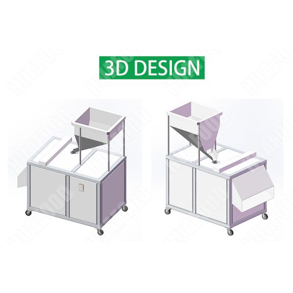 Large Capacity HDF Multifunction Vegetable Cutting Machine Almond Nut Slicer 2.2kw