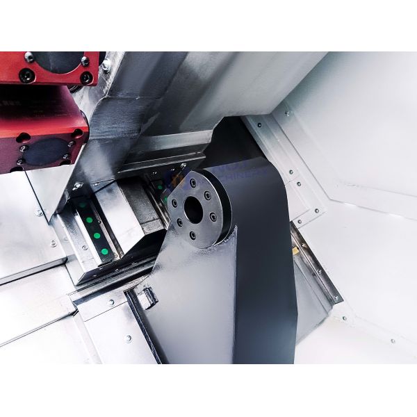 TCK56Y CNC Slant Bed Turn Mill Center 4 Axis CNC Lathe With Power Turret