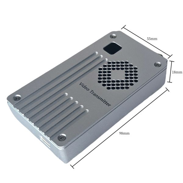 60km 1Ghz 5W FPV VTX Drone Wireless Video Transmitter Receiver 8 Channels