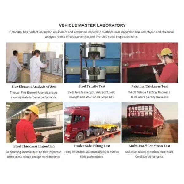 Side Loader Semi Trailer Optimized For Efficient Container Loading Unloading Enhanced Stability And Safety