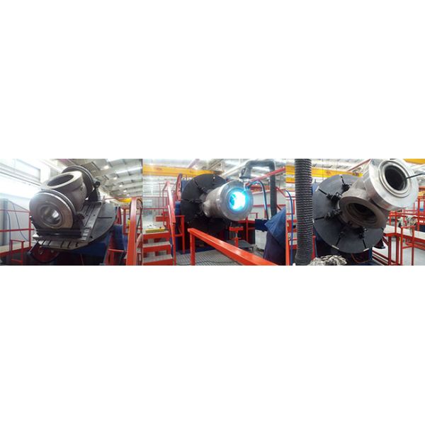 3T CE Pipe Welding Positioners , Stepless Frequency Conversion Welding Rotators Positioners