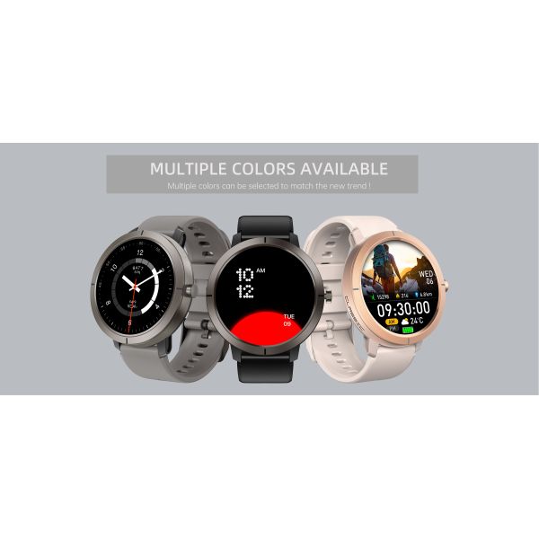DM76 2025 Outdoor GPS Smart Watch with 1.32Inch AMOLED Display & 5ATM Waterproof