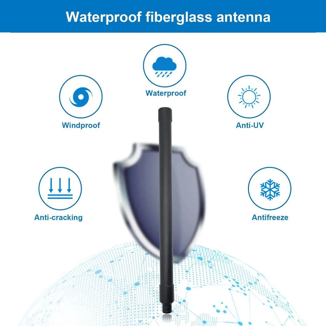 1.4G 32mm Diameter 60cm Omnidirectional Digital Transmission Antenna Outdoor Waterproof Fiberglass Antenna