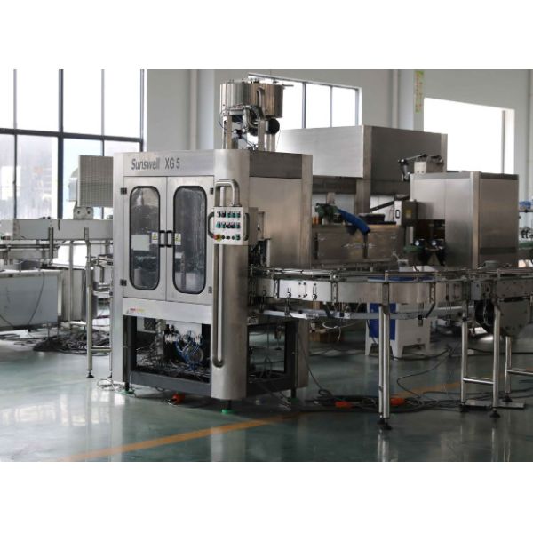 5000bph SS304 PE Bottle Juice Filling Machine
