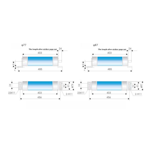 Xrnm 15kv Motor Protection High Voltage Striker HRC Fuse
