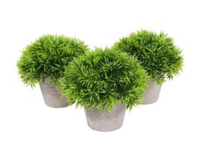 China Plastic PE Small Artificial Potted Greenery Support OEM ODM wholesale